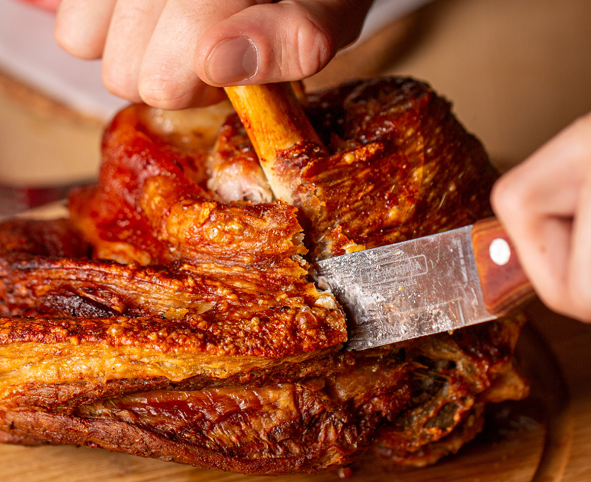 CHRUPIĄCA GOLONKA Z PIECA